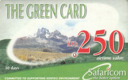 PREPAID PHONE CARD KENIA  (CY719 - Kenia