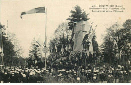 LOIRET  COULMIERS  Anniversaire Du 9 Novembre 1870 - Coulmiers