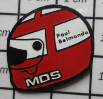 1516A Pin's Pins / Beau Et Rare / SPORTS / AUTOMOBILE F1 CASQUE PILOTE PAUL BELMONDO - Automovilismo - F1