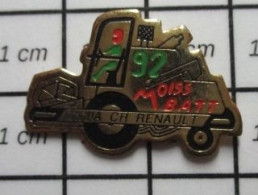 1516A Pin's Pins / Beau Et Rare / SPORTS / CHAMPIONNAT MOISS' BATT' MOISSONNEUSE BATTEUSE 92 CH RENAULT - Automovilismo - F1