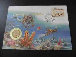 Cayman Islands 10 Cents 1987 - Numis Letter 1990 - Iles Caïmans
