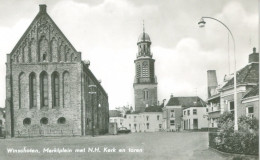Winschoten; Marktplein Met Ned. Herv. Kerk En Toren - Niet Gelopen. (van Leer) - Winschoten