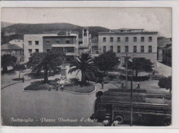 Delcampe - BATTIPAGLIA  SALERNO PIAZZA DUCHESSA D' AOSTA BUS CORRIERA PULLMAN VG 1951 - Battipaglia