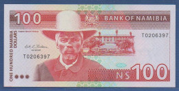 NAMIBIA - P. 3 - 100 Namibia Dollars ND (1993) UNC, S/n: See Photos - Namibie