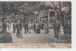 Austria Osterreich - Bad Gleichenberg Parkpartie Mit Musikpavillon Kiosk Garden Park 1909 Temesvar Timisoara - Bad Gleichenberg