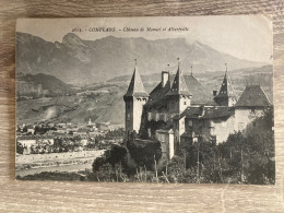 Delcampe - France. Conflans. 1915 ! Château De Manuel Et Albertville  ( Kasteel Château Castle ) - Albertville