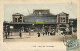Delcampe - CPA PARIS 12e Gare De Vincennes (36272) - Pariser Métro, Bahnhöfe
