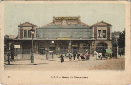 Delcampe - CPA PARIS 12e Gare De Vincennes (36273) - Pariser Métro, Bahnhöfe