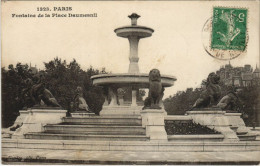 Delcampe - CPA PARIS 12e Place Daumesnil La Fontaine (36210) - Plätze