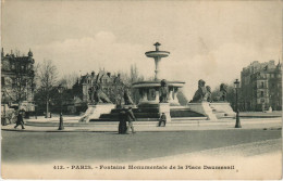Delcampe - CPA PARIS 12e Place Daumesnil La Fontaine (36197) - Plätze
