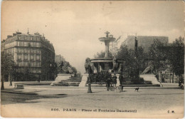 Delcampe - CPA PARIS 12e Place Daumesnil La Fontaine (36199) - Plätze
