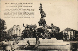 Delcampe - CPA PARIS 12e Place De La Nation Statue De La République (36178) - Plätze