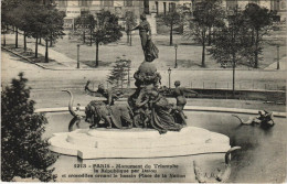 Delcampe - CPA PARIS 12e Place De La Nation Statue De La République (36174) - Plätze