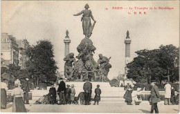Delcampe - CPA PARIS 12e Place De La Nation Statue De La République (36170) - Plätze