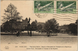 Delcampe - CPA PARIS 12e Place De La Nation (36166) - Plätze