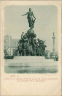 Delcampe - CPA PARIS 12e Place De La Nation Statue De La République (36161) - Plätze
