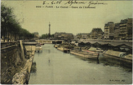 Delcampe - CPA PARIS 12e Le Canal Gare De L'Arsenal (36117) - Paris (12)