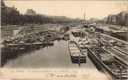 Delcampe - CPA PARIS 12e Canal St-Martin Vers La Bastille (36116) - Paris (12)
