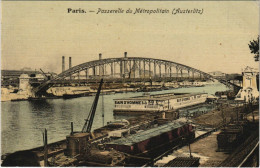 Delcampe - CPA PARIS 12e Passerelle D'Austerlitz (36103) - Brücken