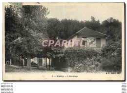 Delcampe - CPA Esbly L'Ermitage Panneau Changement De Proprietaire - Esbly