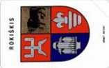 LITHUANIA-LOGO - ROKISKI - Lituania