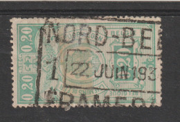 NORD BELGE  -  CF N° 138  Avec Oblitération NORD-BELGE - 1 -  FRAMERIES  - 22 JUIN 193..... - Nord Belge