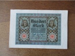 BILLET NEUF 1920 HUNDERT MARK REICHSBANKNOTE - 100 Mark
