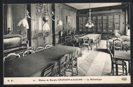 AK Chardon-Lagache, Maison De Retraite, La Bibliothèque  - Bibliotheken