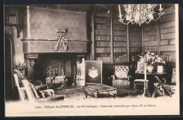 AK Josselin, Le Château, La Bibliothèque  - Bibliotheken