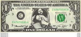 Billet  Etats Unis   One  Dollar Neuf Factice - Other & Unclassified