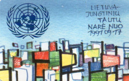 LITHUANIA - CHIP CARD - MEMBER OF UNITED NATIONS - Lituania