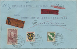 Französische Zone - Allgemeine Ausgabe: 1945, 5 Mark Heinrich Heine Mit Zusatzfr - Other & Unclassified