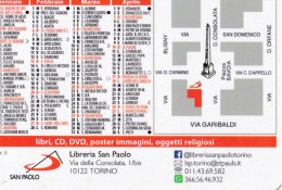 Delcampe - Calendarietto - Libreria San Paolo - Torino -  Anno 2022 - Petit Format : 2001-...