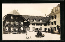 Foto-AK Konolfingen, Christl. Heim Schloss Hüningen  - Konolfingen