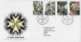 Great Britain 1987 Cent.of St.John Ambulance Brigade. Mi.1109-1112  FDC - 1981-1990 Decimal Issues