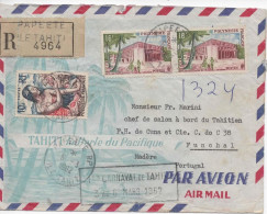 Delcampe - POLINESIA FRANCESA POLYNESIA TAHITI CC 1962 CERTIFICADA A FUNCHAL CARNAVAL DE TAHITI - Karnaval