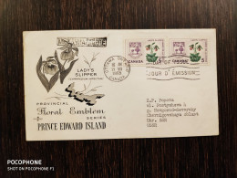 1965 Envelope Canada Flowers Past Mail (B27) - Collections & Lots