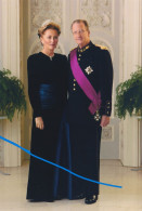 Eedaflegging Koning Albert II Op 9 Augustus 1993. - Bedankingskaart   Statiefoto  + Casual. - Autres & Non Classés