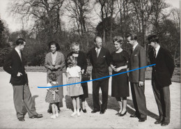 Prinselijke Verloving -Fiançailles Princières Albert - Paola - Faliliefoto Bij Kasteel Van Laeken --Foto Belga ORIGINEEL - Engagement
