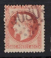 Delcampe - TIMBRE FRANCE - 40 C. NAPOLEON III LAURE N° 31 - LOSANGE GC 5080 (ALEXANDRIE - EGYPTE) - Used Stamps