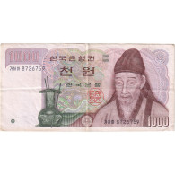 Corée Du Sud, 1000 Won, TTB - Corea Del Sud
