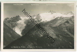 Glacier Du Trient - Vue Prise Des Montuires - Foto-Ansichtskarte - Edition Perrochet-Matile SA Lausanne - Trient