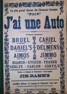Bruel  > J > Partition > Chansons Des Rues* > Ordre Alpha. > Chanteurs Et  Titres >  Réf: 23/1/25 - Vocals
