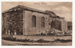 Leintrey. Kirche. Jahr 1915. Feldpost - Domevre En Haye