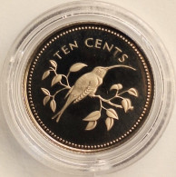 BELIZE - 10 Cents 1974 FM Proof, KM# 40 (#7140) - Belize