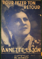 Lajon Annette  > P > Partition > Chansons Des Rues* > Ordre Alpha. > Chanteurs Et  Titres >  Réf: 24/1/25 - Vocals