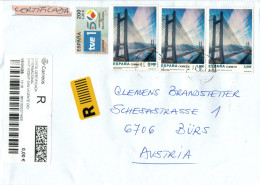[A5 Kiste 2seitig Offen] Reko Sello Brücke Carlos Fernandez Casado Leon Stahlseil 2025 - Covers & Documents