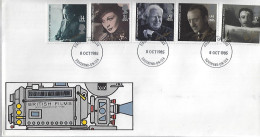 GB 1985  British Films  Mi.1044-1048  FDC - 1981-1990 Decimal Issues