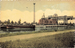 [-5%] PAYS BAS - Eisden - Laadbruggen - Koolmijn - Pont - Charbonnage - Bateau - Ed Moens - Colorisé - Carte Postale Anc - Maasmechelen