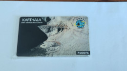 Comores-(KM-COT-REF-0002)-Karthala-(7)-(7.500FC)-(30 Day After)-(cod Inclosed)-mint Card In Nalion - Comoros